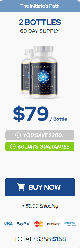 Goldalign 2 bottle