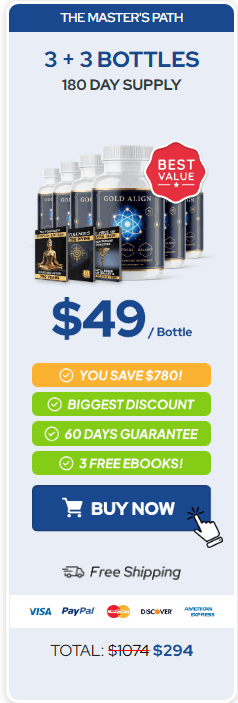 Gold Align  6 bottle